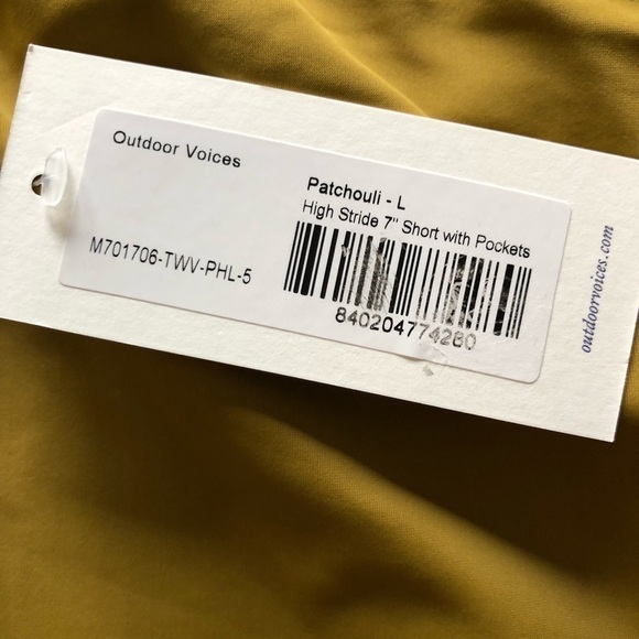 Outdoor Voices The High Stride 7” Lined Short Size Large - Picture 11 of 14